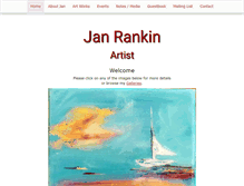 Tablet Screenshot of janrankin.com